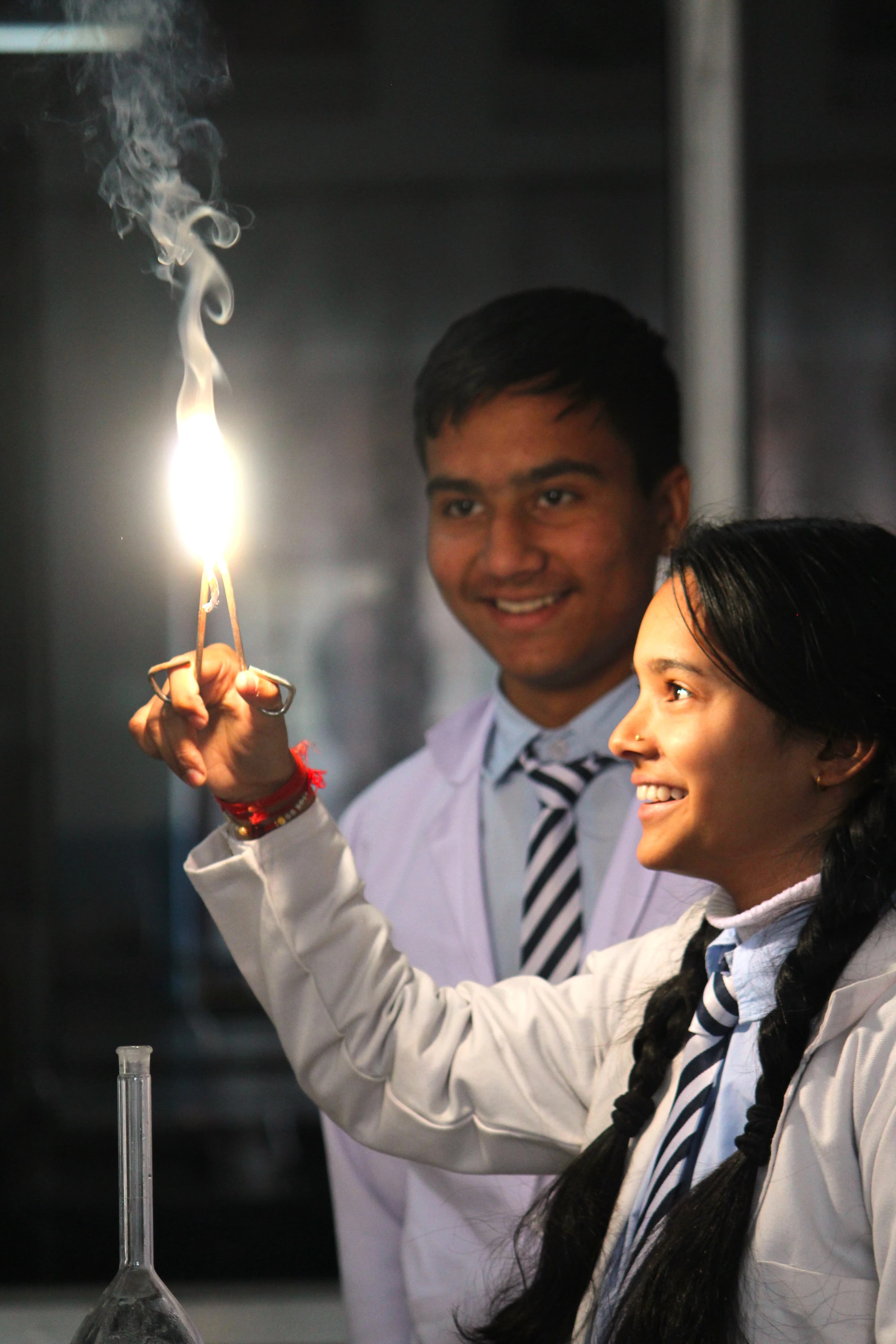 Students enjoying lunch at Arcadia School